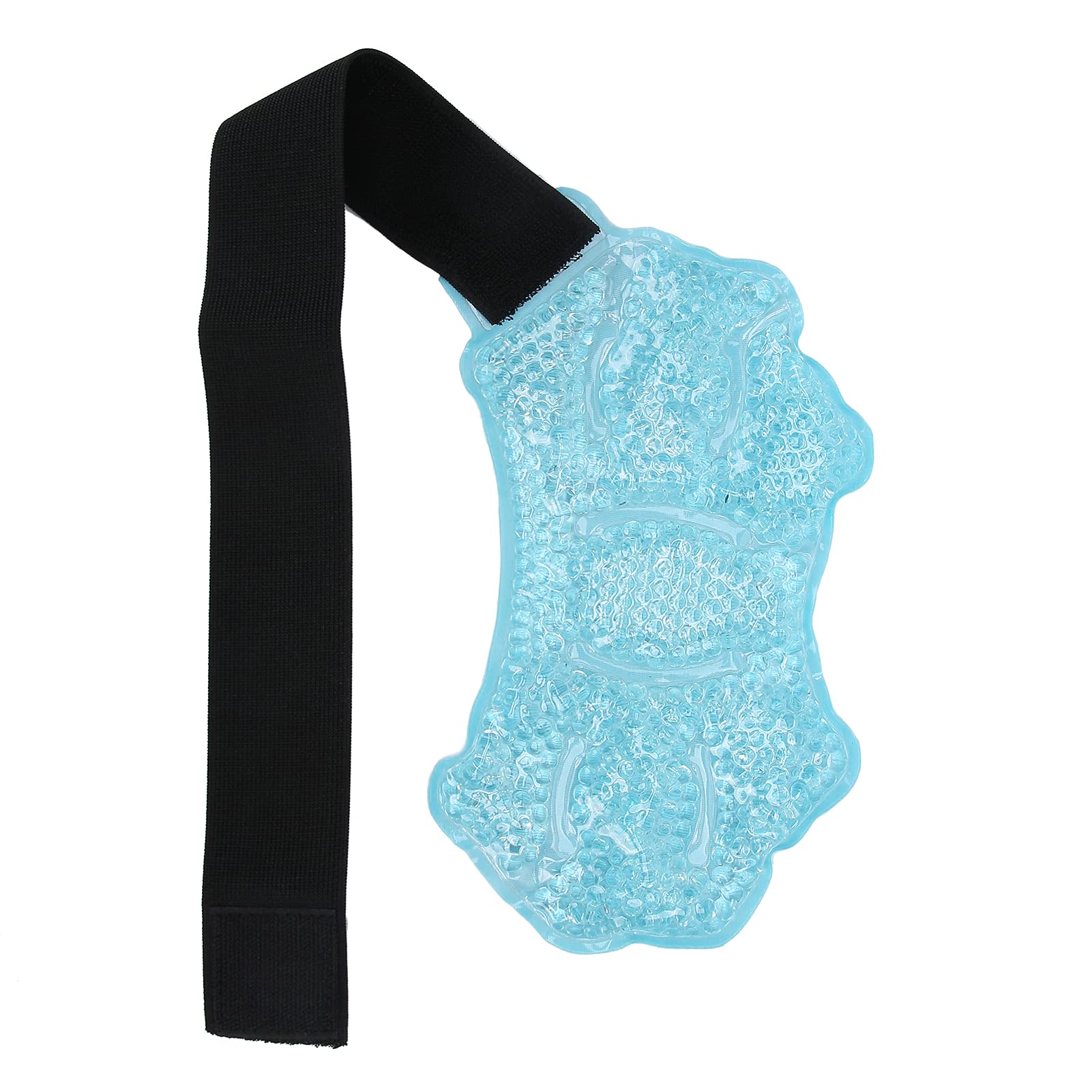 Cold Therapy Wrap for Wrist & Elbow - PVC Gel Suede Cold Compress for Joint Sprain, Swelling Relief (Blue Polar Animals Design) - Perfect for Sports Injuries, Post-Surgery Recovery & Arthritis Pain Relief