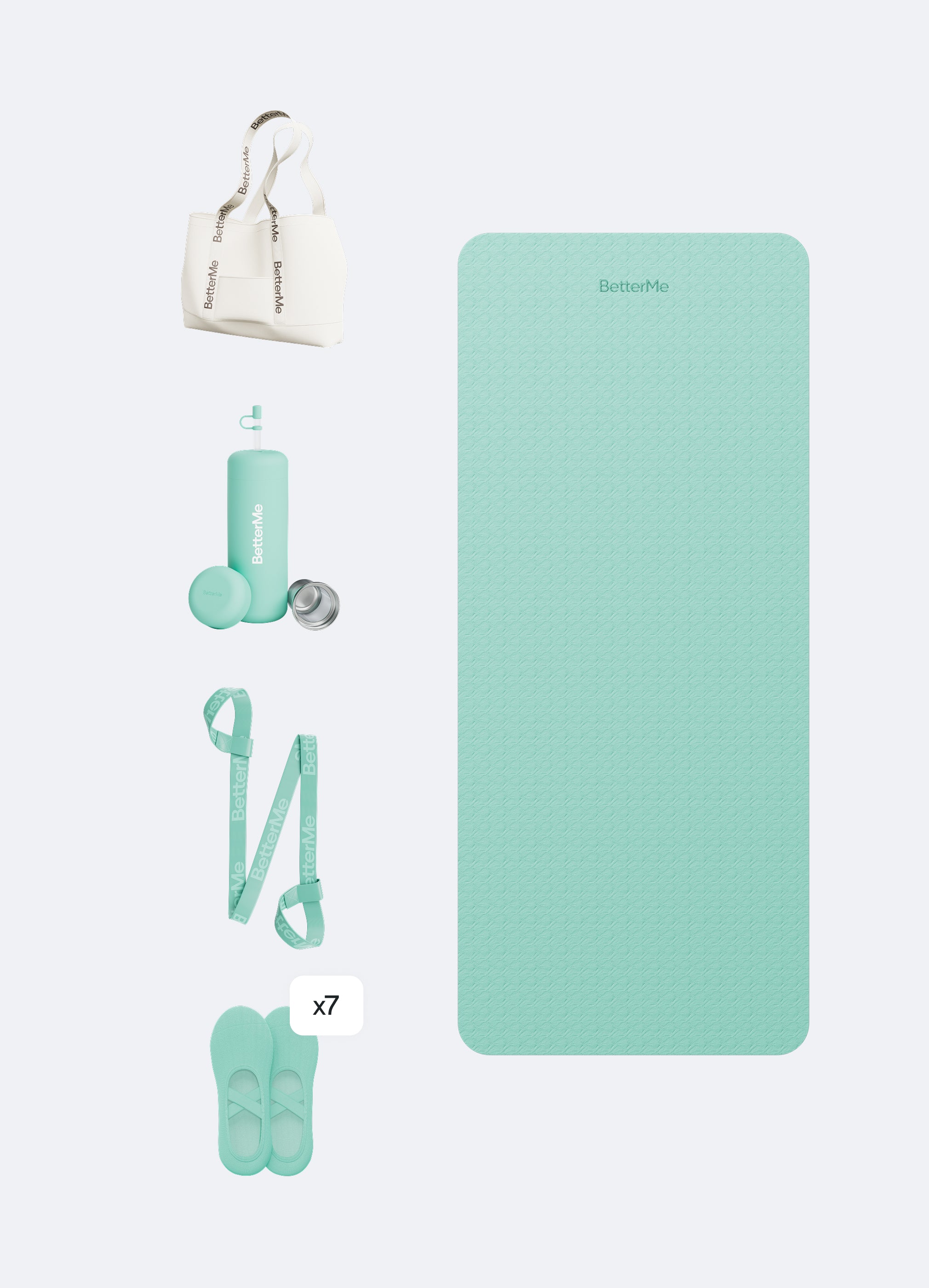 Best Starter Fitness Kit for Home Workouts - Dumbbells, Resistance Bands & Yoga Mat Set for Beginners | Perfect for Home Gym, Weight Loss & Strength Training