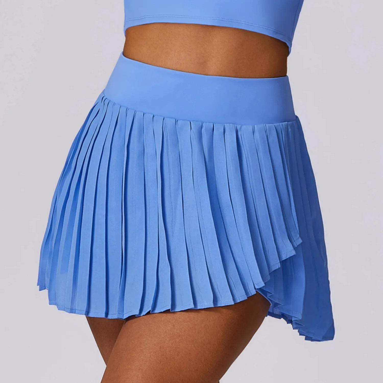 Women's High Waist Tennis Skirts with Pockets - Pleated Golf Skorts, Yoga Running Shorts & Gym Clothing for Sports & Fitness | Perfect for Tennis, Golf, Yoga & Workouts