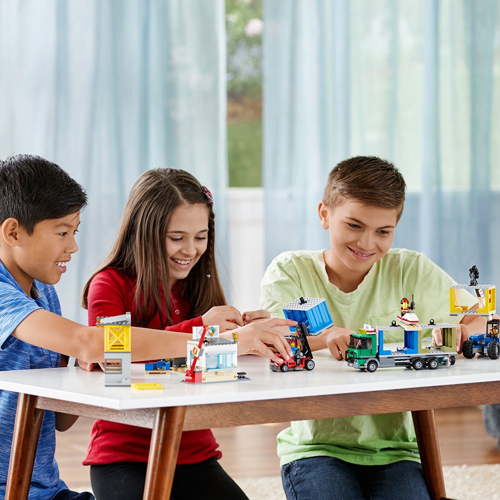 LEGO City Cargo Terminal Building Kit 60169 - 740 Pieces for Kids & Adults - Creative Play, STEM Learning & Collectible Display