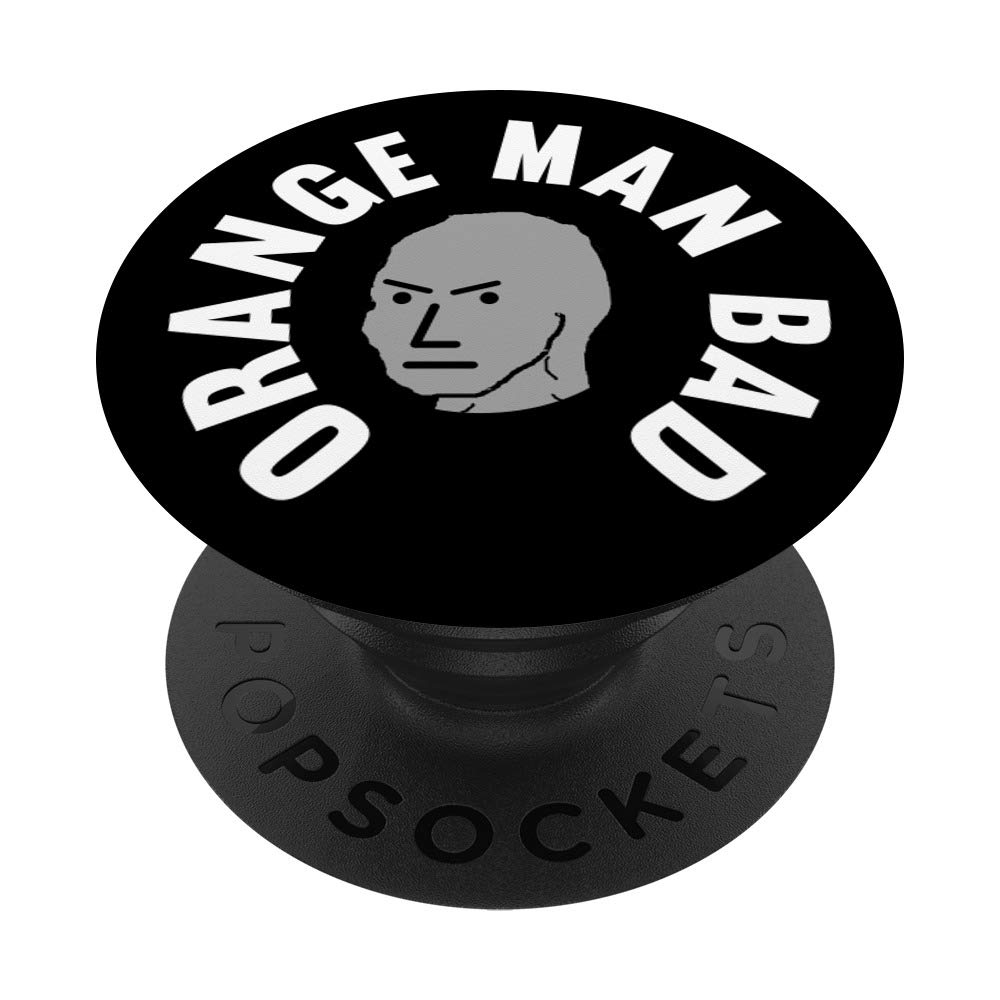 Orange Man Bad NPC Meme Shirt - Funny Political Satire Graphic Tee for Trump Supporters & Critics | Great for Protests, Rallies & Internet Trolling