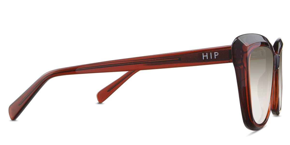 LESA Women's Prescription Tinted Glasses - Stylish & UV Protection for Reading, Driving & Outdoor Activities