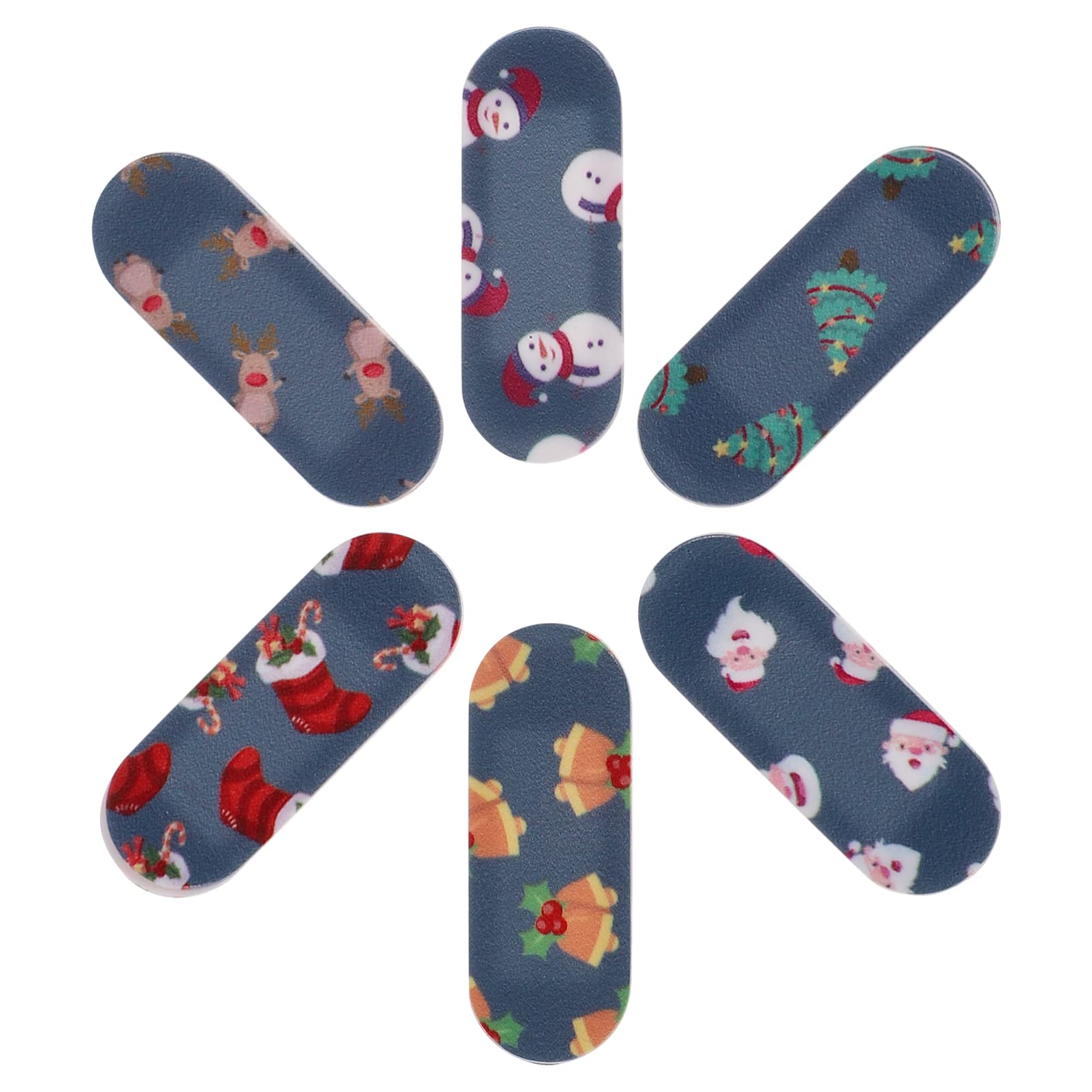 ibasenice 6PCS Christmas Webcam Covers for Laptop, Tablet & Phone - Xmas Pattern Slide Privacy Camera Covers for Home, Office & Travel Use