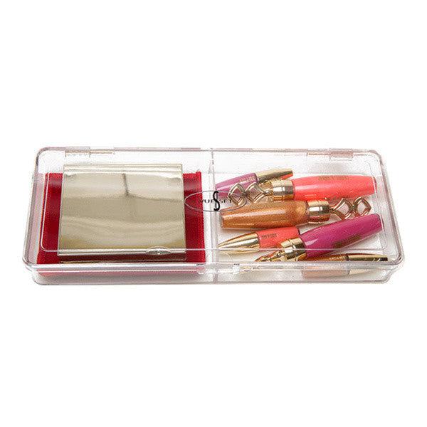 Crazy Jane 2-Section Makeup Brush Set - Professional Cosmetic Brushes for Foundation, Blush & Eyeshadow - Perfect for Travel & Everyday Makeup Application