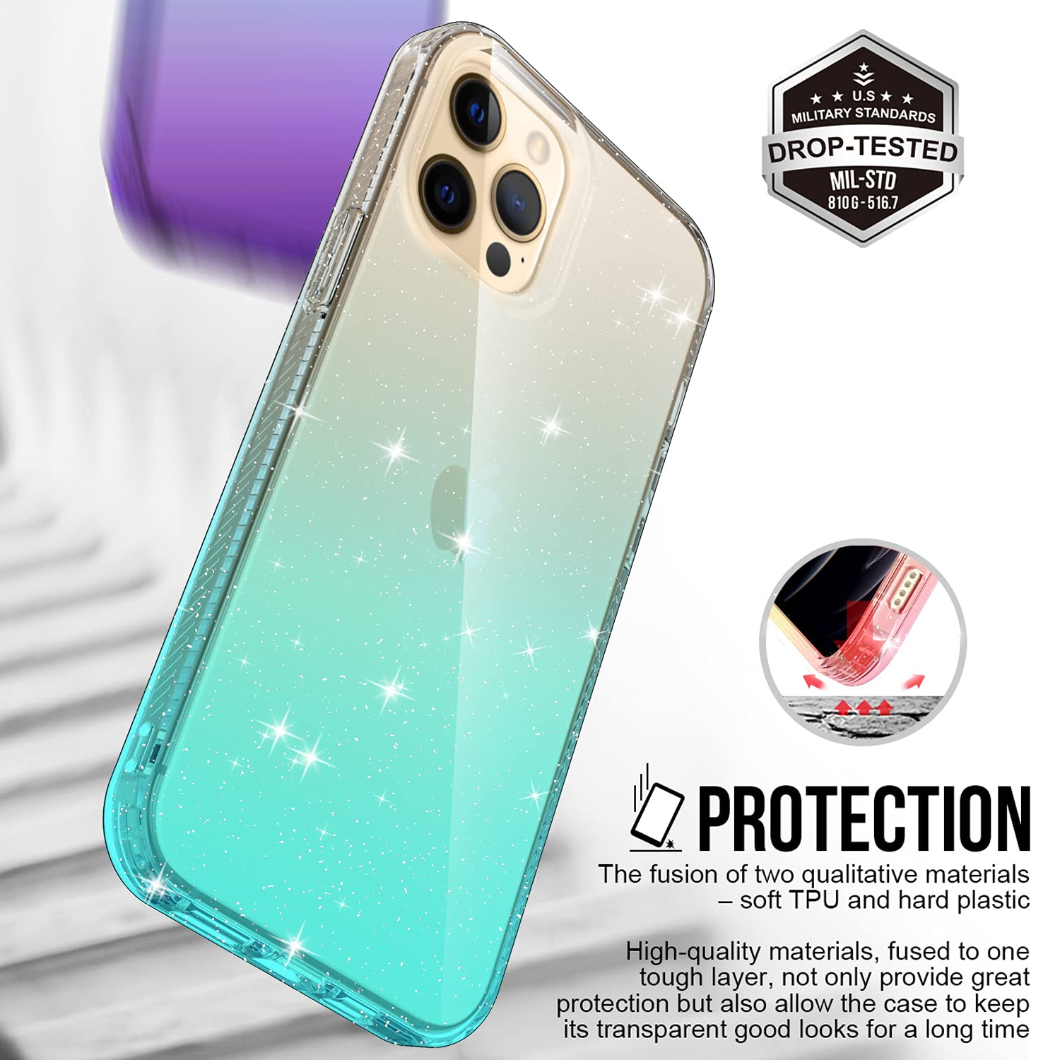 Shockproof Ultra Slim iPhone 12 Pro Max Case - 6.7