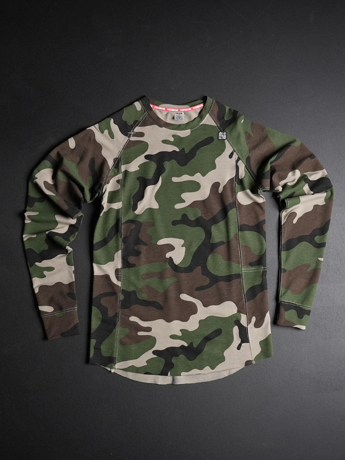 CORE Long Sleeve Camo Shirt for Men - Tactical Hunting & Outdoor Adventure Apparel