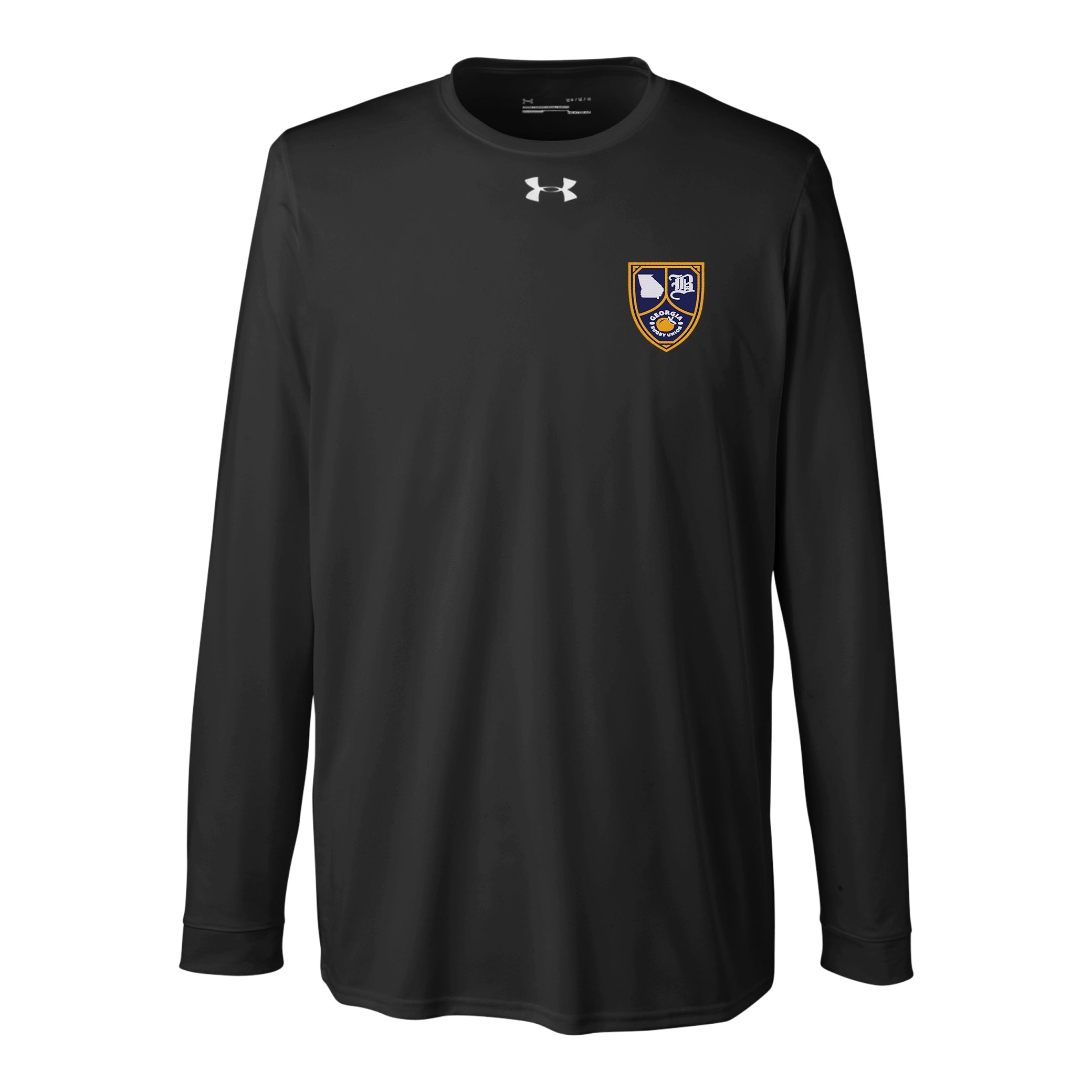 Georgia Rugby Union Long Sleeve Locker T-Shirt - Comfortable Cotton Jersey for Rugby Fans & Players - Perfect for Training, Matches, and Team Spirit Events