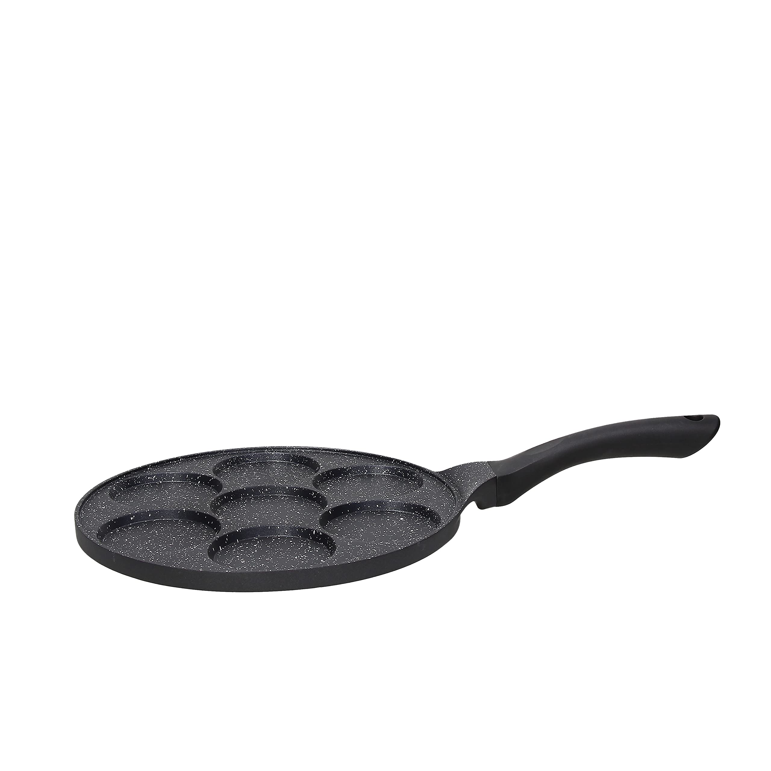 Tognana Nonstick Multi-Function Pancake Pan - 26 x 46 x 1.2 cm Black - Perfect for Breakfast, Crepes & Family Cooking