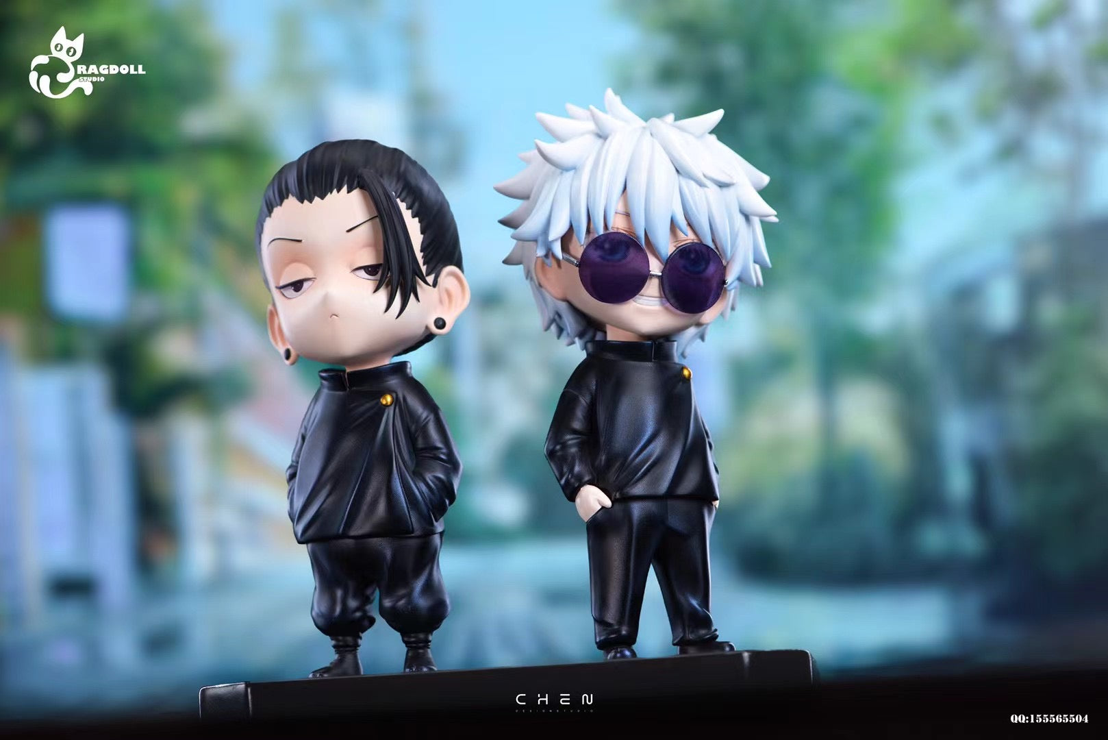 Ragdoll Studio Jujutsu Kaisen Satoru Gojo & Suguru Geto Anime Action Figures - Official JJK Collectible Dolls for Fans, Anime Room Decor, and Cosplay Props