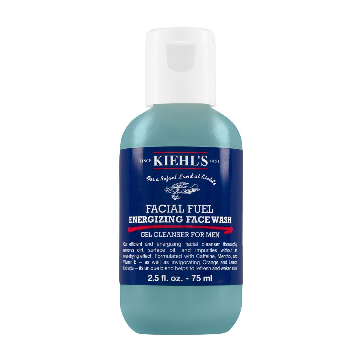 Facial Fuel Energizing Face Wash for Men - Oil-Free Deep Cleansing & Exfoliating - Revitalize Skin for Gym, Workout & Daily Use