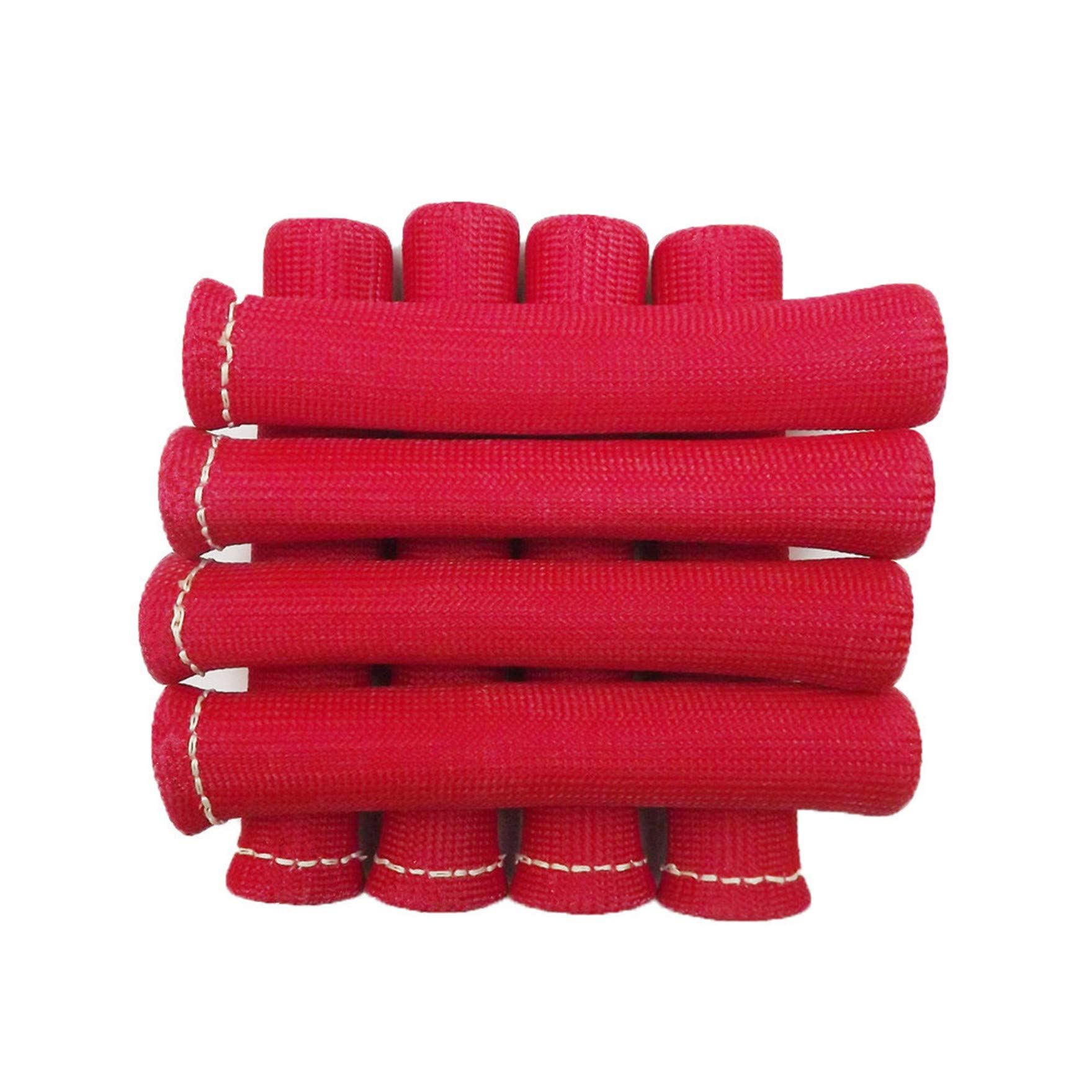 8pcs High-Temperature 1200°F Spark Plug Wire Boots Heat Shield Sleeve Protector - Compatible with SBC & BBC Engines - Durable Replacement for Car, Truck & Motorcycle Engine Protection