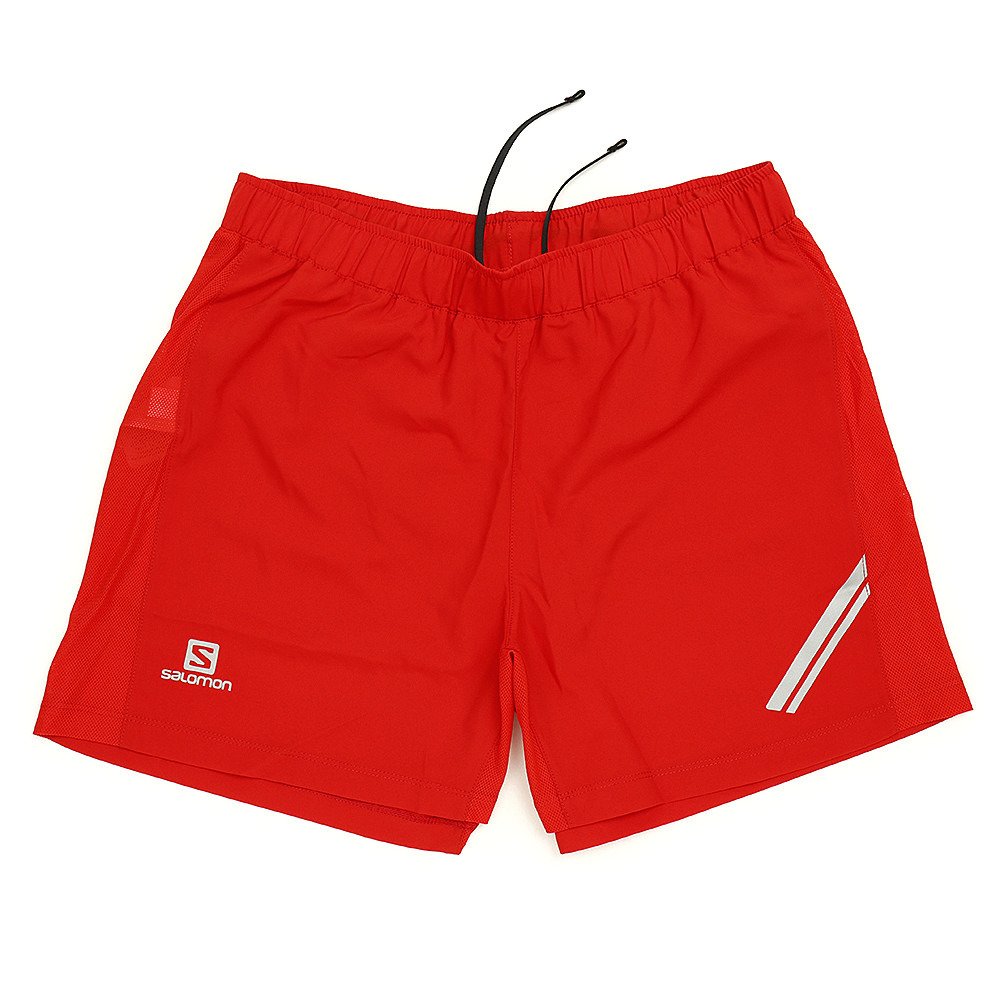 Salomon Men's Agile Running Shorts - Lightweight, Breathable & Quick-Dry for Trail Running, Hiking & Outdoor Workouts
