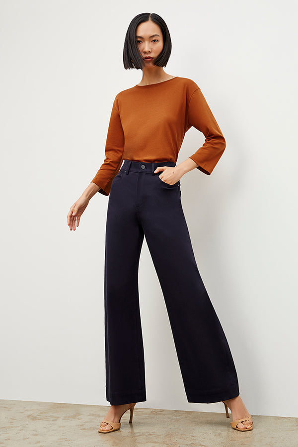 Eco-Friendly Milo Jean - Better Than Denim in Dark Navy | Sustainable Fashion for Casual Wear & Everyday Outfits