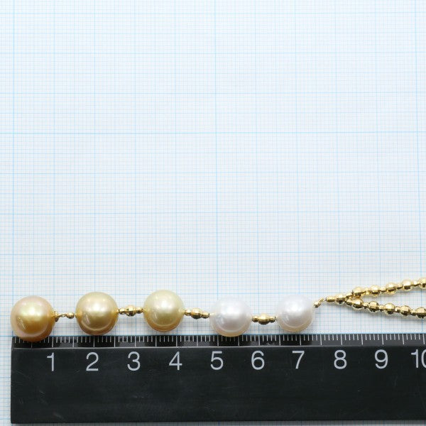 18K Yellow Gold South Sea Pearl Necklace - Elegant & Timeless Jewelry for Women | Perfect for Weddings, Parties & Special Occasions