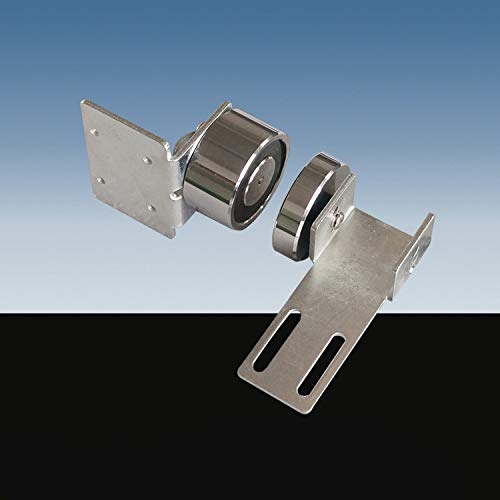 12VDC 60kg (130Lbs) Heavy Duty Magnetic Lock for Automatic Doors - Secure Entry for Offices, Homes & Commercial Buildings