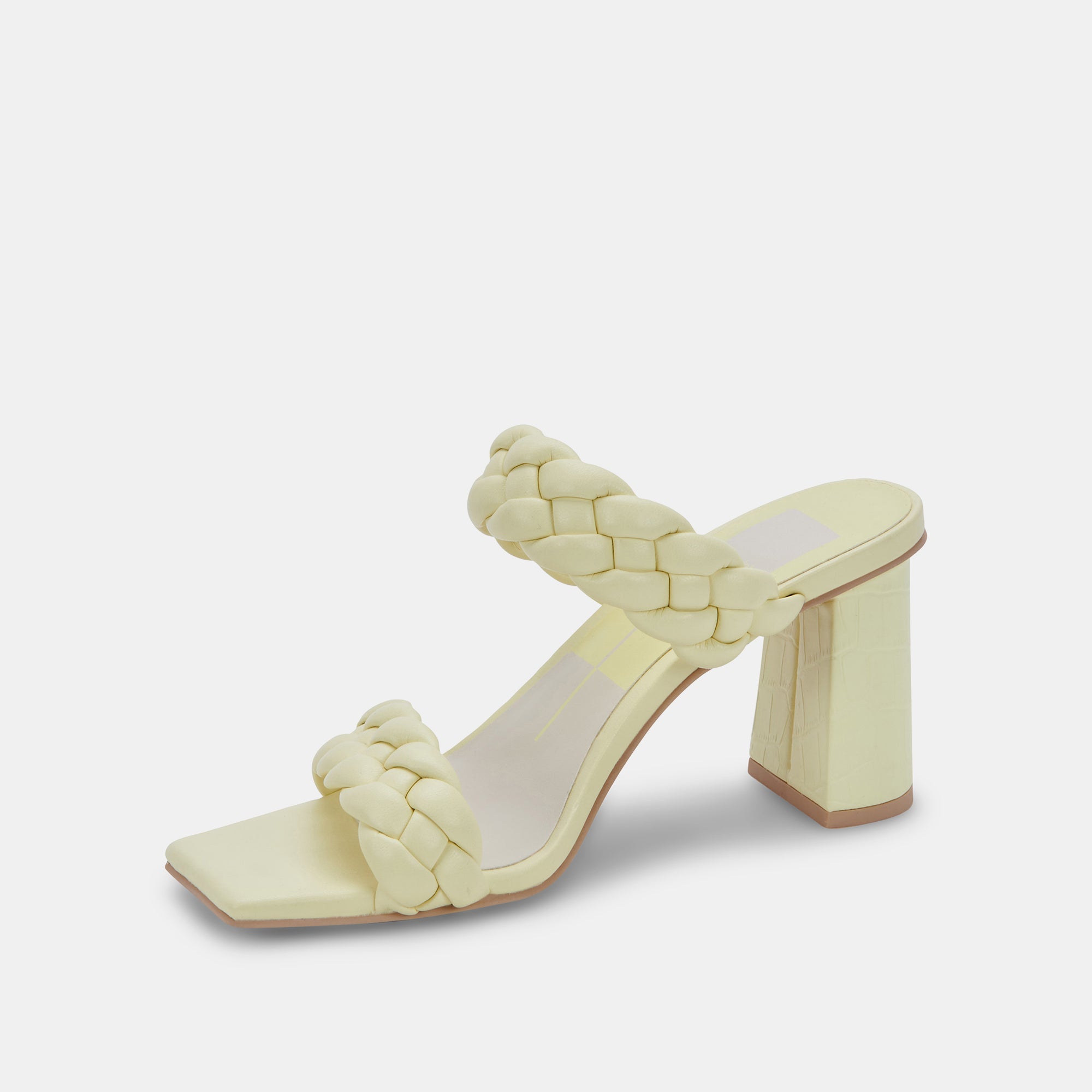 PAILY Women's Lemon Cream Stella Heels - Comfortable High Heels for Parties, Weddings & Special Occasions
