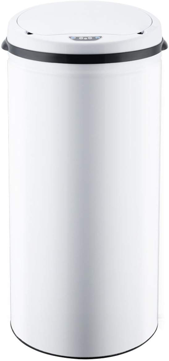 BYCDD Smart Induction Trash Can - 13 Gallon Stainless Steel Automatic Motion Sensor Waste Bin for Kitchen, Bathroom, Bedroom & Office - Hands-Free Touchless Garbage Can with Lid - Ideal for Modern Homes, Restaurants & Commercial Spaces