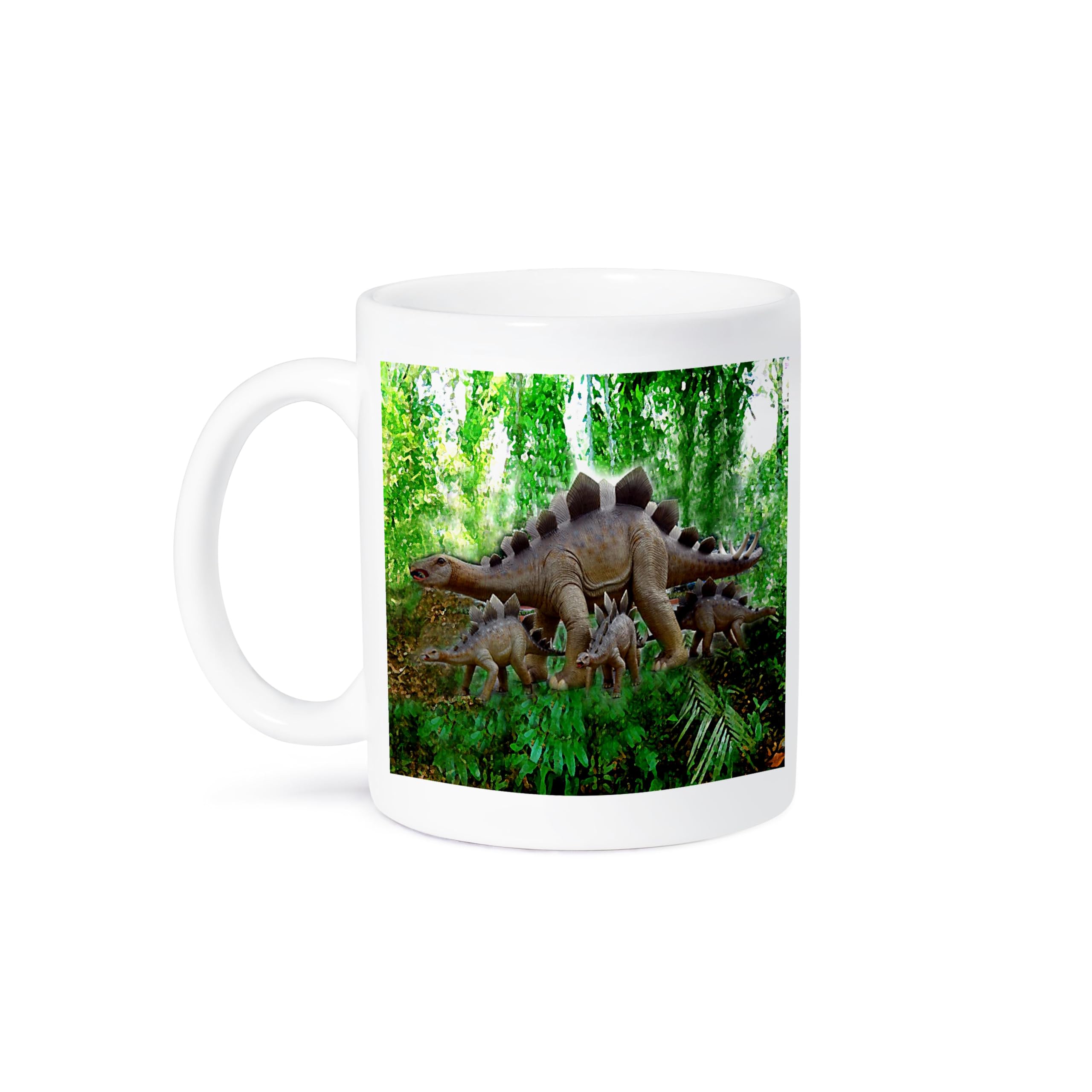 3D Rose 15oz Funny Dinosaur Coffee Mug - Perfect Gift for Dinosaur Lovers, Office Use & Home Decor