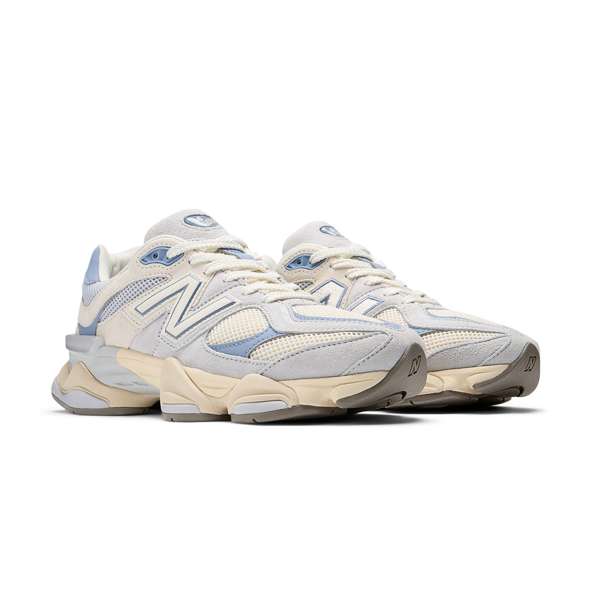 9060 'Pearl Grey' Sneakers - Lightweight Comfortable Running Shoes for Men & Women | Perfect for Jogging, Gym Workouts & Casual Wear