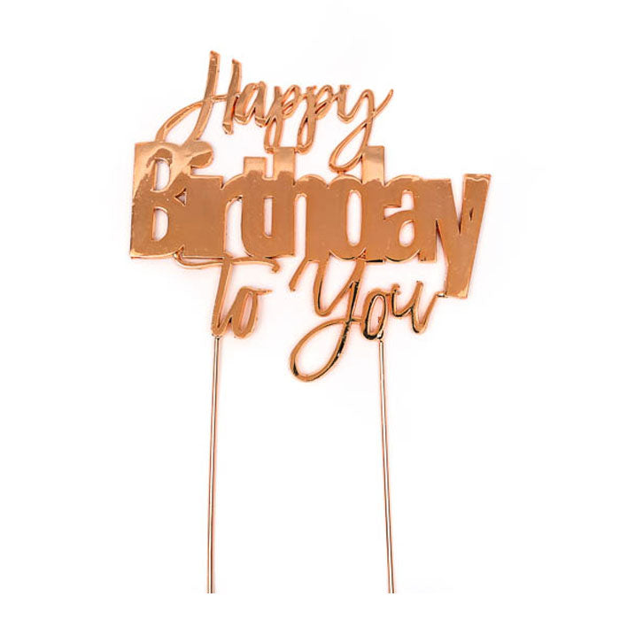 Happy Birthday | Rose Gold