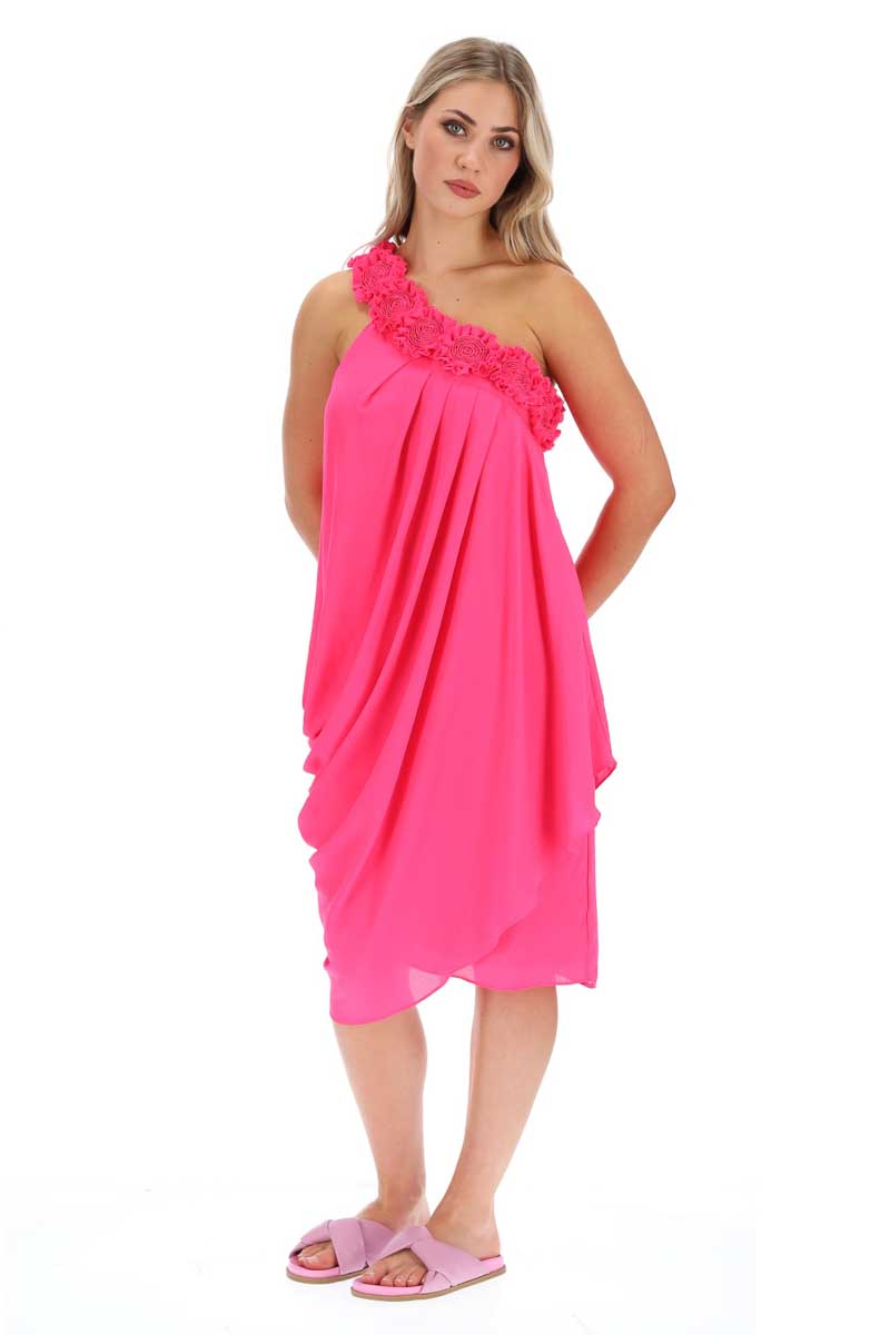 Oceans Apart Fluro Pink Bikini - Sexy Swimwear for Women, Summer Beach Vacation, Pool Party & Tropical Getaway