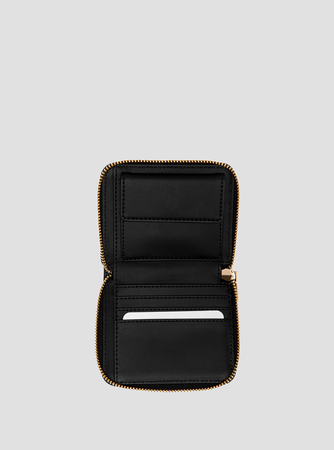 Black Giully Slim Minimalist RFID Blocking Wallet for Men - Compact & Lightweight for Everyday Carry, Travel, and Business Use