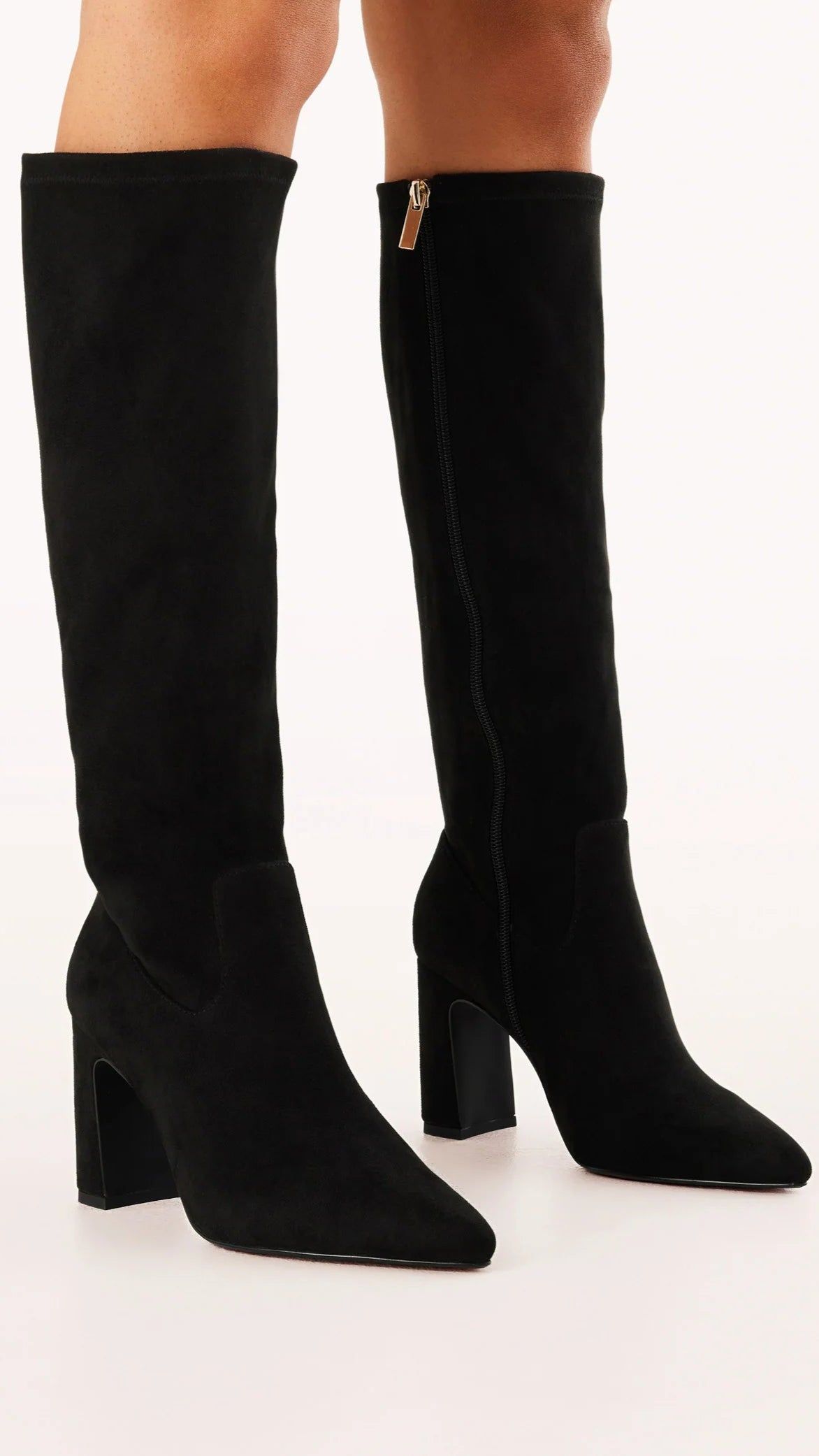 Freddy Boots for Women - Black Suede Ankle Boots | Comfortable & Stylish for Fall/Winter Fashion, Office & Casual Wear