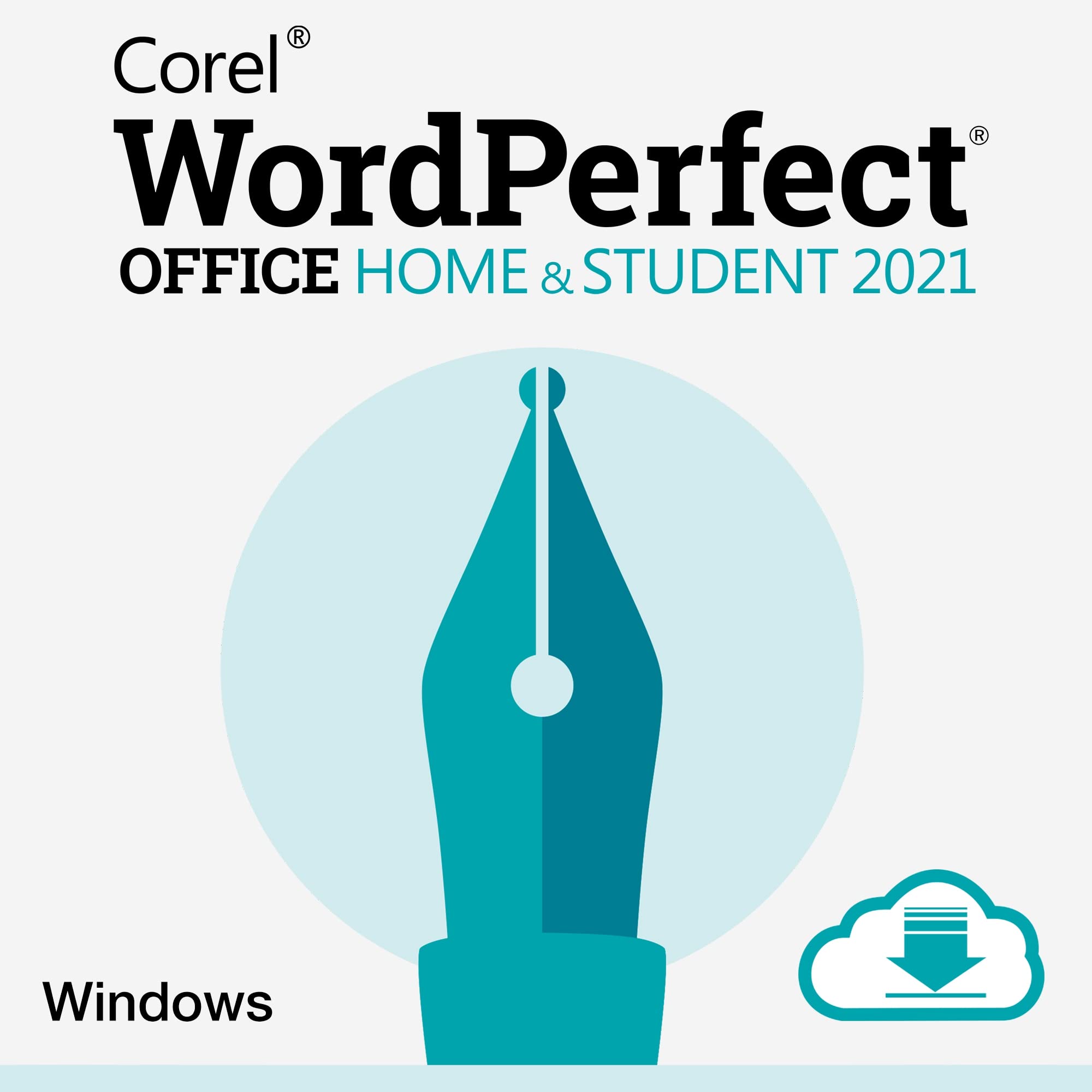 Corel WordPerfect Office Home & Student 2021 | Complete Office Suite with Word Processor, Spreadsheets & Presentation Software [PC Download] - Perfect for Students, Home Office & Small Business Productivity