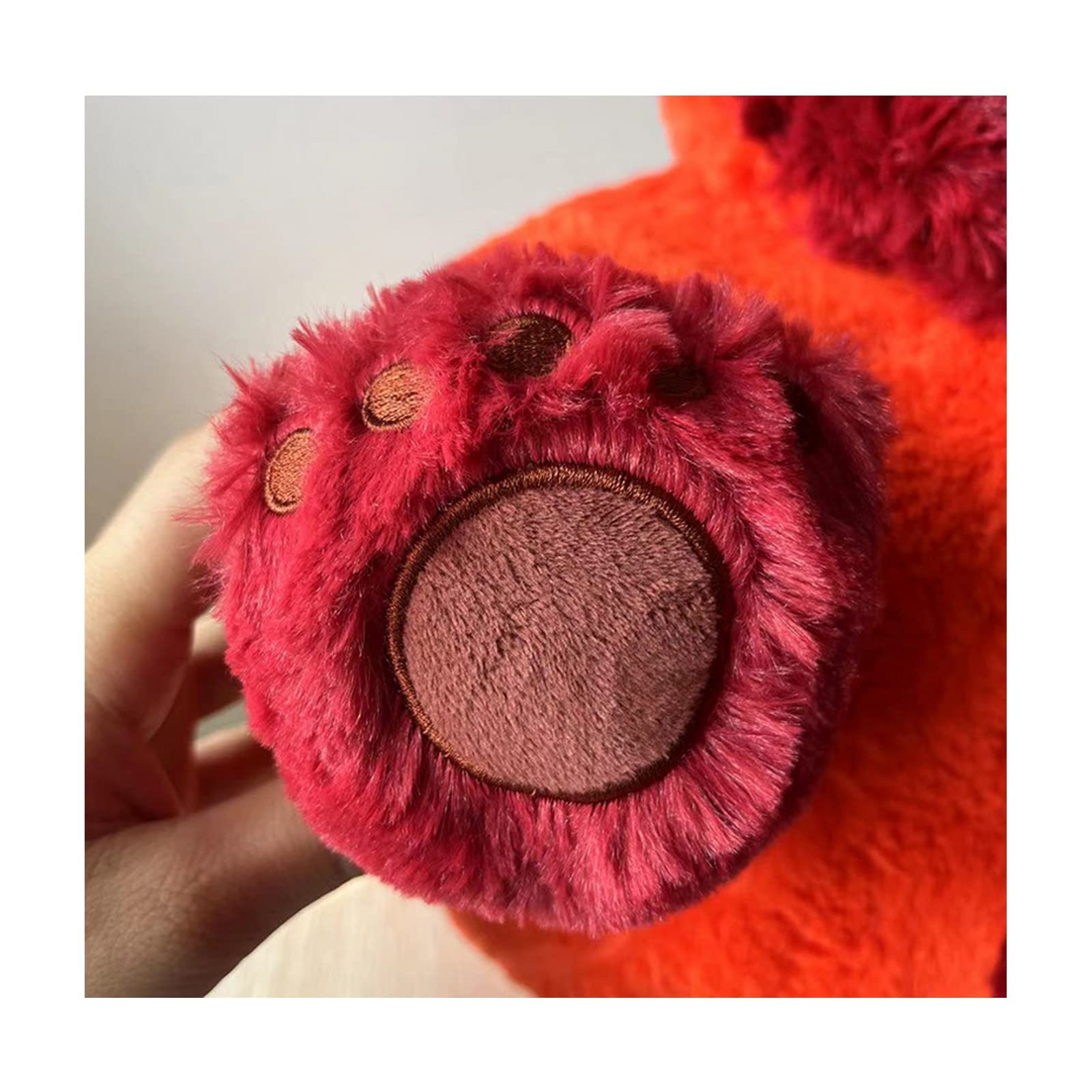 Soft Red Plush Panda Doll - Cute Stuffed Animal Toy for Kids & Adults, Perfect Birthday Gift, Party Decoration & Festival Present - Great for Cuddling, Home Decor & Collectibles