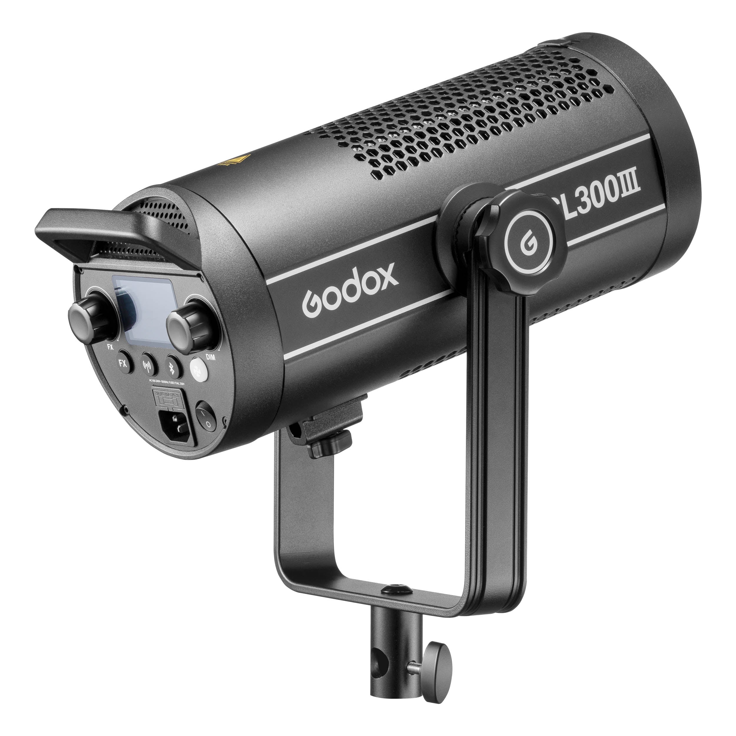 Godox SL300III 330W LED Studio Light with S120T Softbox & 8 Optical Fresnel Lens - Professional Photography Lighting Kit for Portraits, Product Shoots, and Video Production
