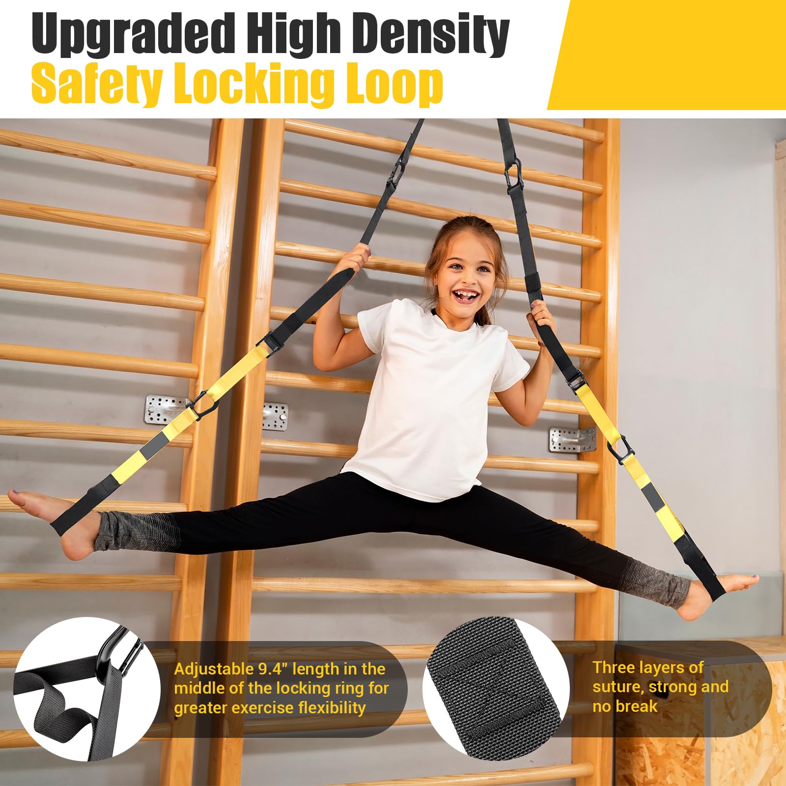 Premium Home Resistance Training Kit - Adjustable Exercise Bands with Handles, Door Anchor & Carry Bag - Full Body Workout for Home Gym, Strength Training - Perfect for Indoor/Outdoor Fitness, Travel & Physical Therapy