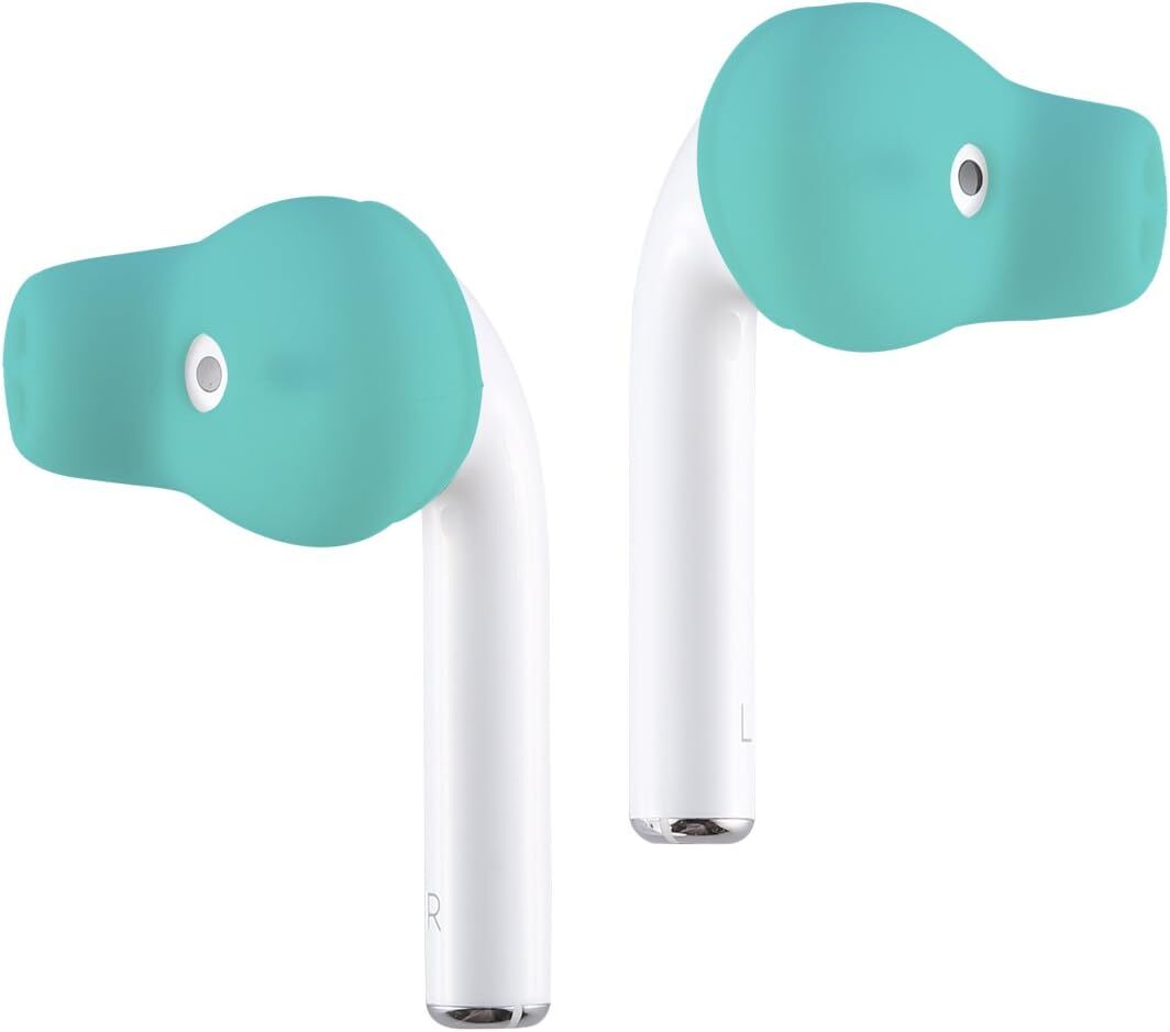 ACOUS Design Purest Earbuds Covers - Light Blue | Soft Silicone Earphone Tips for AirPods & Wireless Earbuds | Perfect for Workouts, Commuting & Noise Isolation