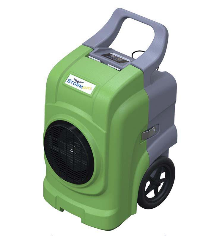 AlorAir Storm Elite WiFi Dehumidifier - 125 Pints with LGR Technology & Condensate Pump - Ideal for Water Damage Restoration, Basements, and Large Spaces