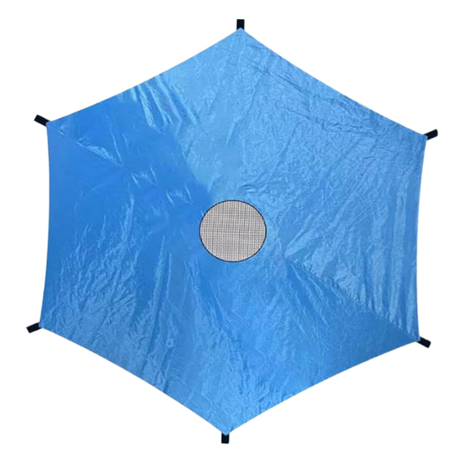 Kowaku Trampoline Shade Cover - UV Protection & Waterproof Sun Canopy for 6-Pole Trampolines | Perfect for Backyard Playgrounds & Summer Outdoor Activities