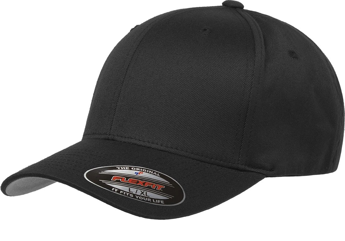 Original Flexfit Wooly Cotton Twill Cap 6277 - Stretch Fit Baseball Hat with Comfortable Liner for Men & Women | Perfect for Outdoor Sports, Casual Wear & Sun Protection
