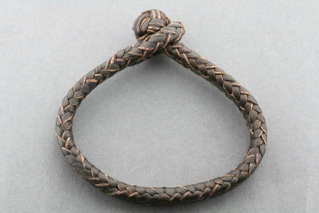 Braided Leather Bracelet for Women - Chocolate Brown Medium Size - Boho Chic Handmade Jewelry for Casual & Festival Wear