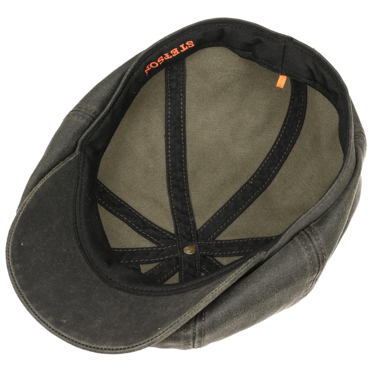 Stetson Hatteras Old Cotton Newsboy Cap - Vintage Style Men's Hat for Casual Wear, Outdoor Activities & Fashion