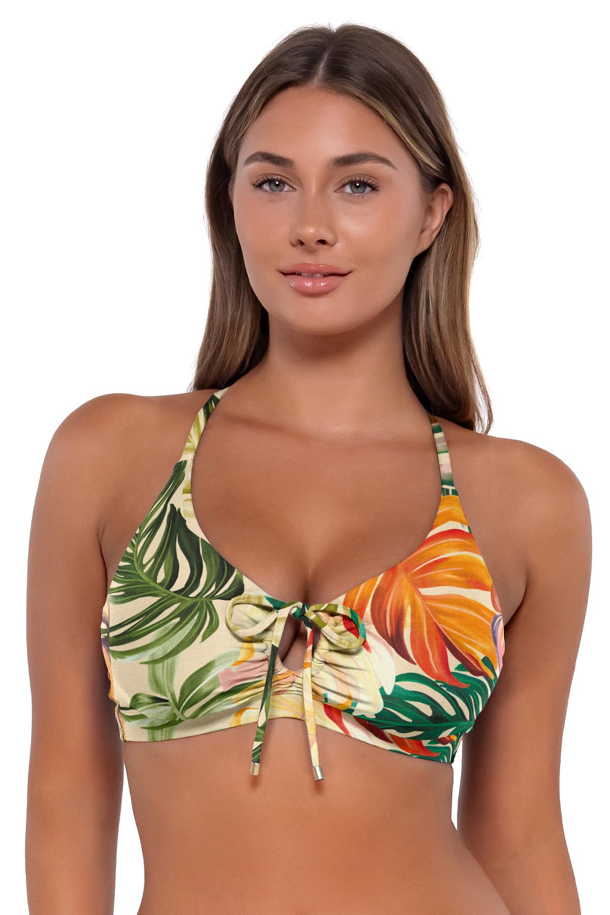 Women's Kauai Keyhole Bikini Top with Underwire - Sexy Swimwear for Beach & Pool - Perfect for Summer Vacations, Tropical Getaways & Water Sports