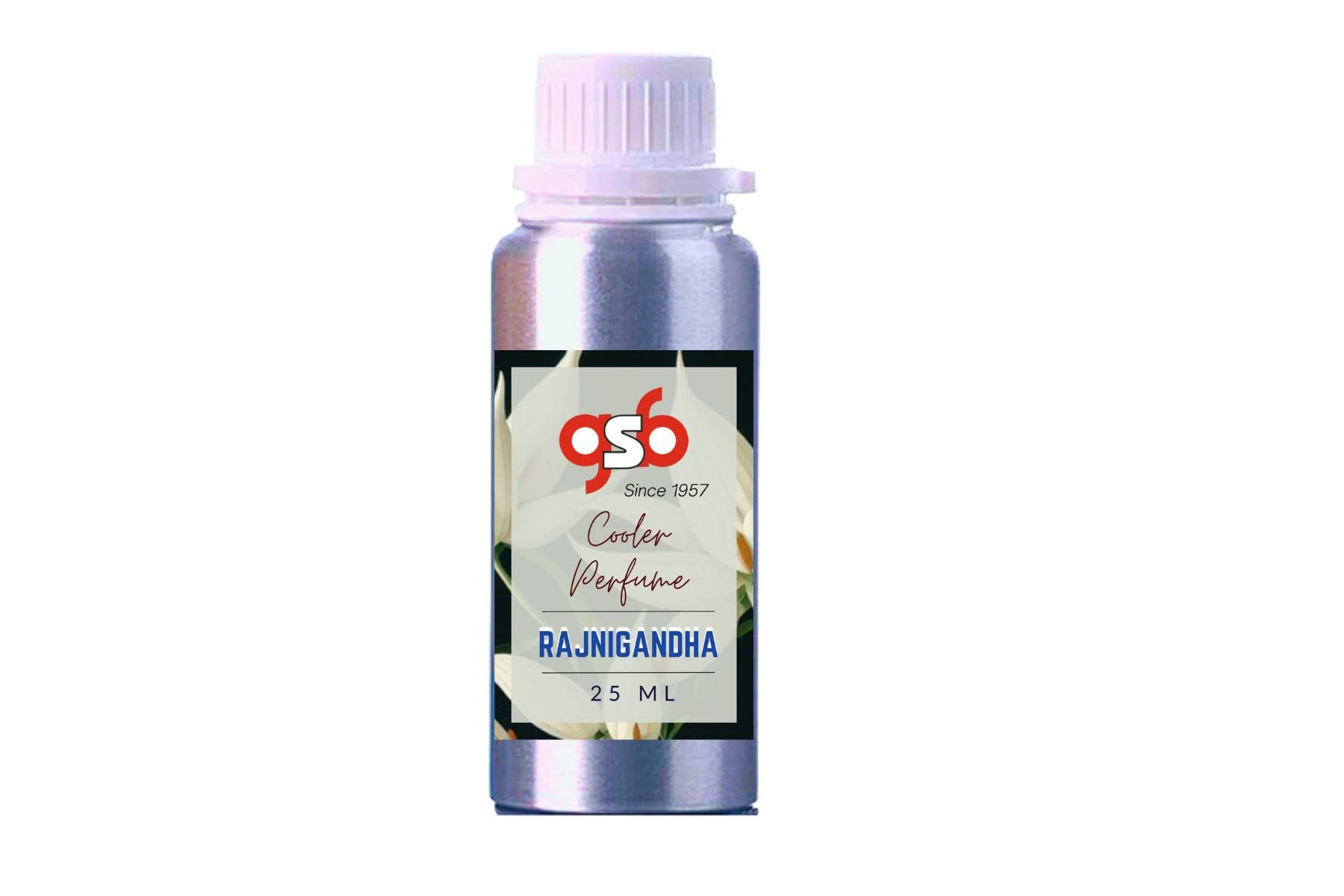GSB Cooler Perfume - Long Lasting Alcohol-Free Fragrance Spray & Attar | 25ml Rajnigandha Floral Scent | Perfect for Daily Wear, Office & Special Occasions