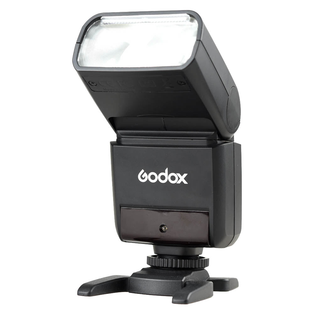 THINKLITE TT350 AA Battery Powered Compact TTL HSS Speedlite Flash for Canon/Nikon/Sony DSLR Cameras - Perfect for Portrait, Wedding & Event Photography