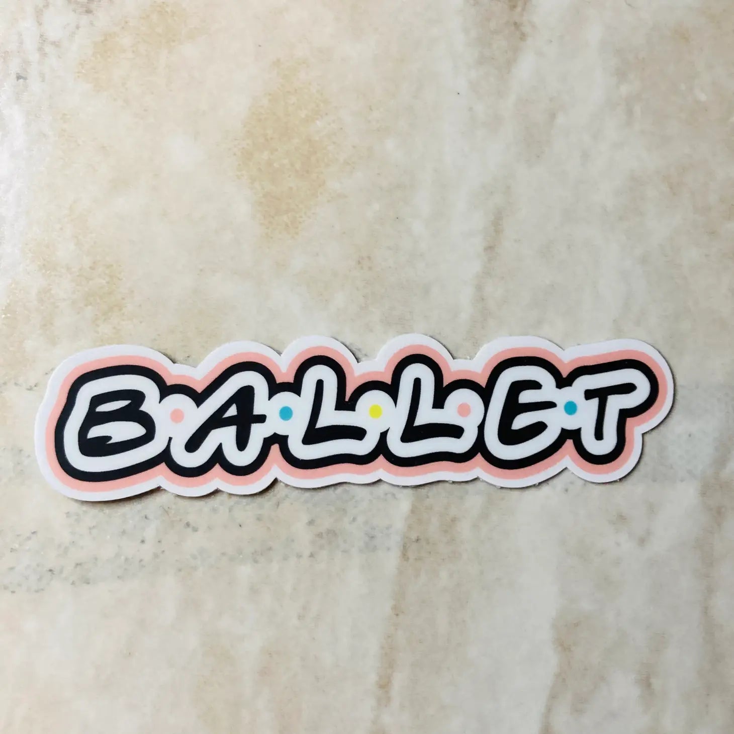 Denali & Co Dance Stickers - Fun & Colorful Vinyl Decals for Dance Studios, Water Bottles, Laptops & More