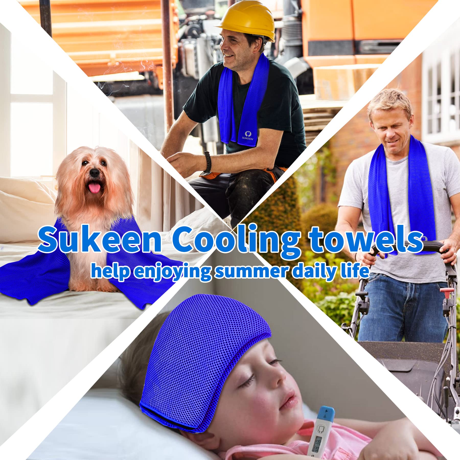 4 Pack Cooling Towel (40