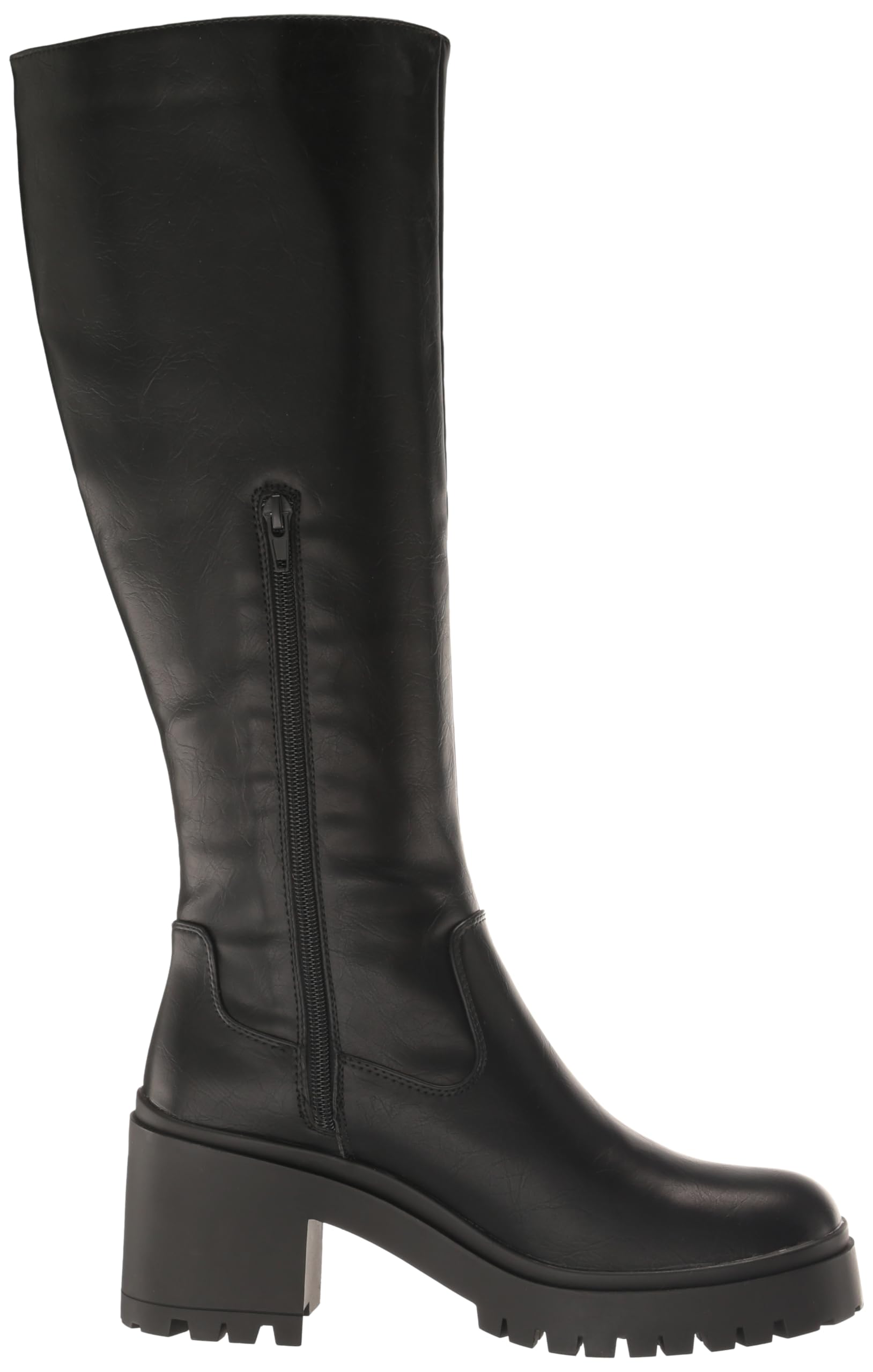 Dirty Laundry Women's Oakleigh Knee High Boots - Black Leather Riding Boots for Women Size 6 | Stylish Fall & Winter Fashion Boots for Casual Outfits, Office Wear & Night Out