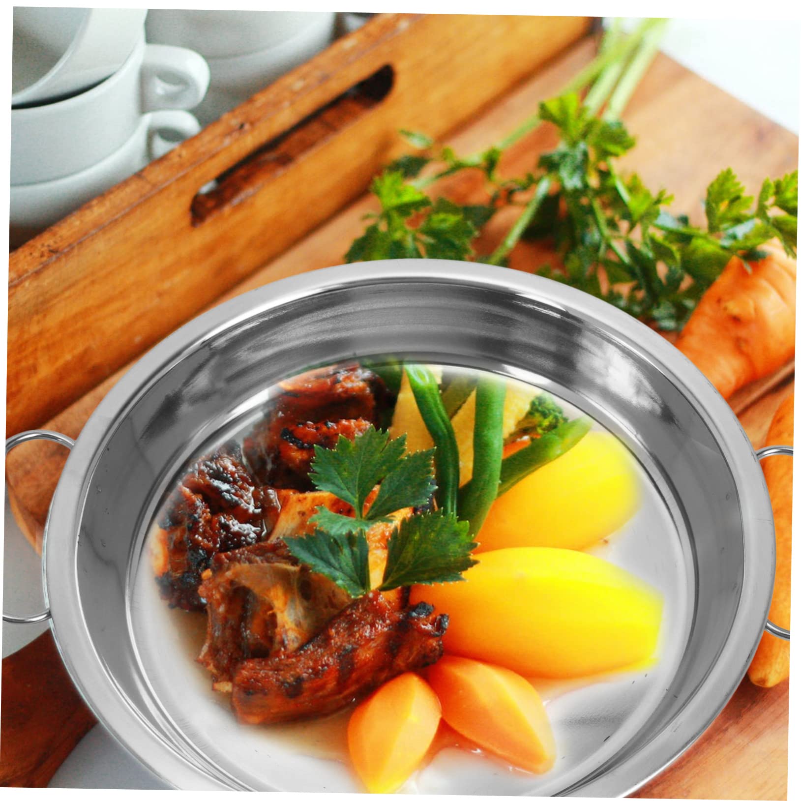 Happyyami Stainless Steel Toddler Plates Set - 3-Piece Unbreakable Kids Dinnerware with Anti-Slip Base for Boys & Girls - Perfect for Snacks, Meals, Daycare & Restaurant Use