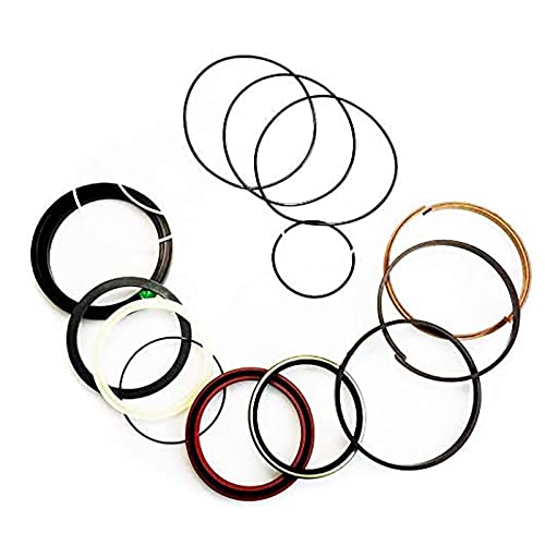 FridayParts Arm Cylinder Seal Kit 707-98-14610 Compatible with Komatsu Excavator PC10-7 PC20-7 PC20MR-1 PC25R-8 - Heavy Duty Hydraulic Repair Replacement for Construction Equipment