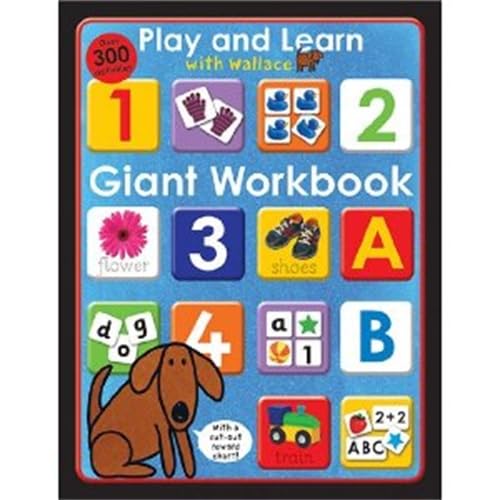 Giant Workbook for Kids - Play and Learn with Wallace | Fun Educational Activities for Preschool & Kindergarten | Perfect for Homeschooling & Classroom Learning