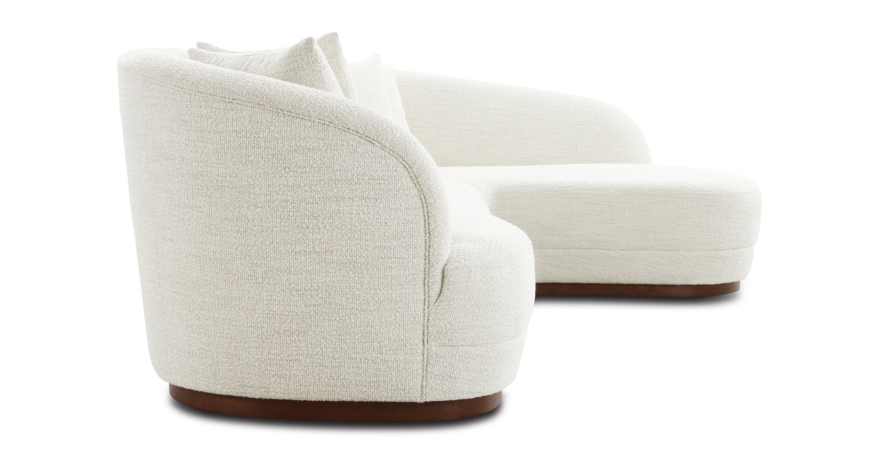 Arles Right Facing Sectional Sofa - Modern L-Shaped Couch for Living Room, Family Room & Small Spaces