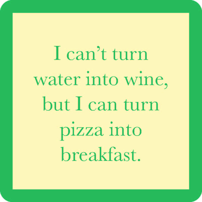 Water into Wine Coaster - Magic Religious Novelty Drink Coaster for Parties & Gifts - Perfect for Bible Study, Christian Events & Home Decor