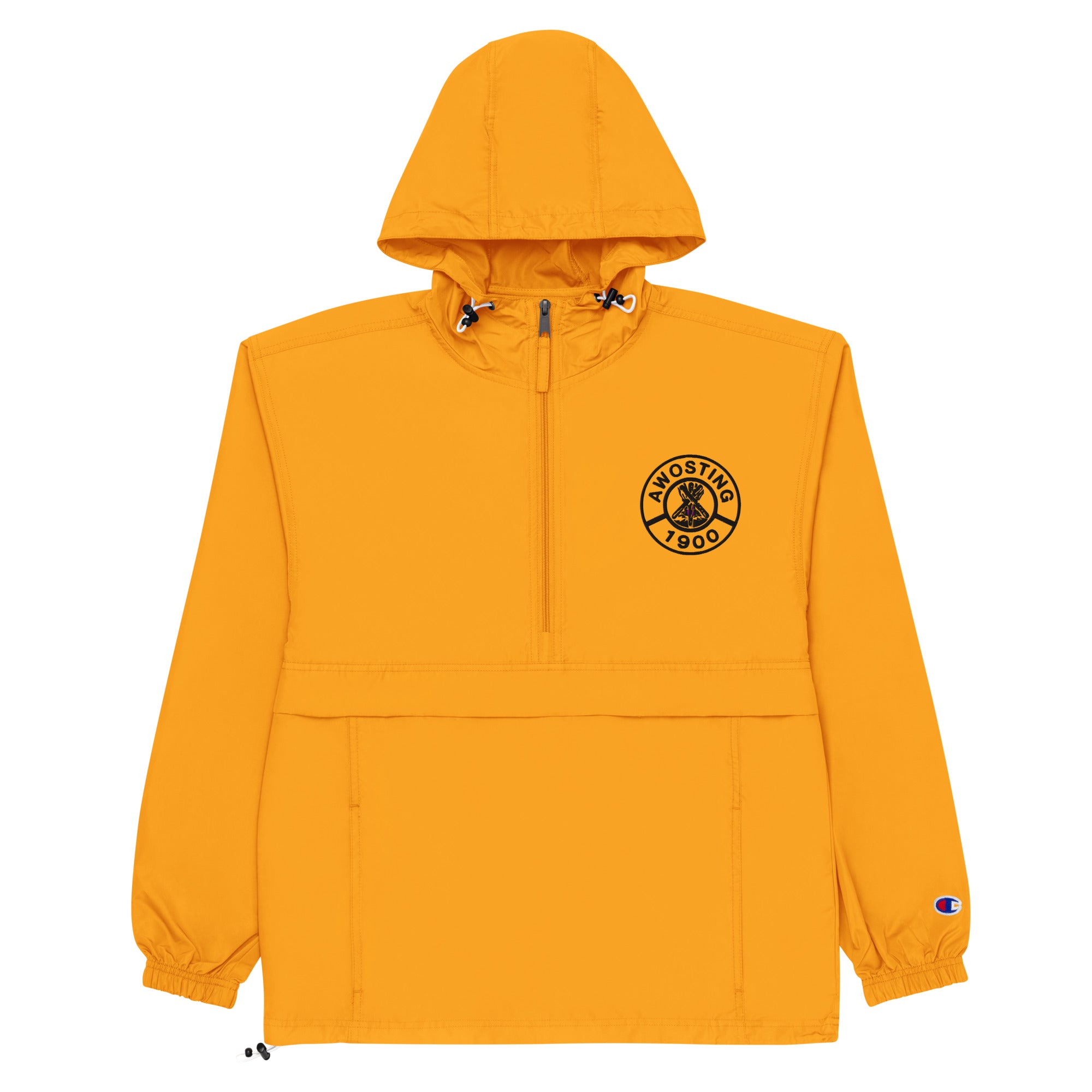 Awosting Champion Packable Jacket - Lightweight Waterproof Windbreaker for Hiking & Travel - Perfect for Outdoor Adventures & Daily Commute