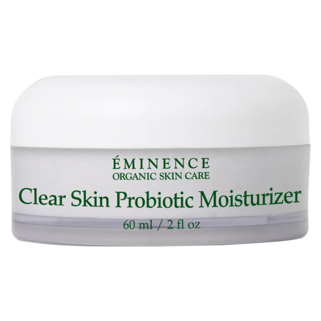 Clear Skin Probiotic Moisturizer for Acne-Prone Skin | Hydrating Face Cream with Probiotics & Hyaluronic Acid | Daily Skincare Routine for Sensitive & Oily Skin Types
